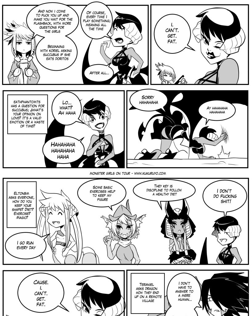 Monster girls on tour - Episode 253, Page 1: Page 253